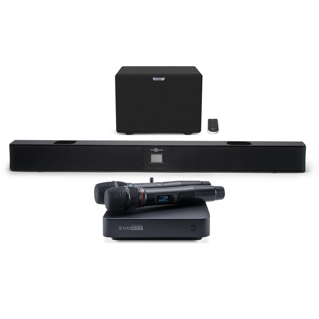 караоке-комплект EVOBOX Plus + EvoSound Bar (саундбар с караоке) в Тобольске