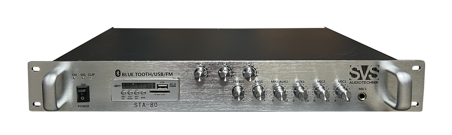SVS Audiotechnik STA-80 Микшер-усилитель для систем Public Address в Тобольске