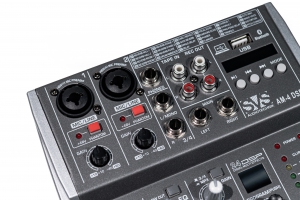 SVS Audiotechnik mixers AM-4 DSP Аналоговый микшерный пульт, 4-канала в Тобольске